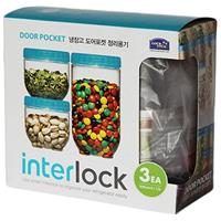 Imagem da promoção Jogo De Potes Lock&lock De Plástico Com 3 Peças Lock & Lock Mul