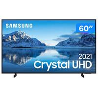 Imagem da promoção Smart TV 60” Crystal 4K Samsung 60AU8000 Wi-Fi - Bluetooth HDR Alexa Built in 3 HDMI 2 USB