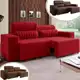 Sofá Retrátil e Reclinável 4 Lugares Suede - Elite Style - Linoforte em oferta