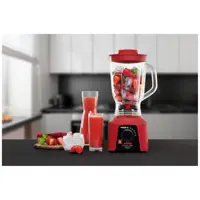 Liquidificador Arno Limpa Fácil Power Mix Vermelho - 5 Velocidades 550W em oferta na Magazine Luiza