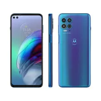 Smartphone Motorola Moto G100 256GB Luminous Ocean - 5G 12GB RAM 6,7” Câm. Quádrupla + Selfie Dupla em oferta na Magazine Luiza