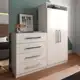 Cômoda 2 Portas 4 Gavetas 1d024 Branco - Pnr Móveis em oferta