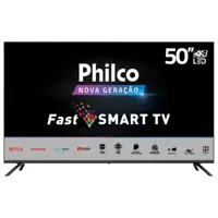 Smart TV Philco 50 4K LED UHD PTV50G70S - Bivolt em oferta na Magazine Luiza