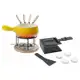 Conjunto Raclette e Aparelho de Fondue Cerâmica - Brinox Amarelo 1256/109 16 Peças em oferta