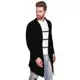 Blazer Cardigan Longo Masculino Casaco Estiloso Fashion - Slim Fitness em oferta