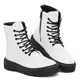 Bota Coturno Feminino Tratorado Cadarço Zíper Confortavel - Snap Shoes em oferta