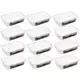 Kit 12 Potes Marmitas Fitness 460ml Para Freezer Microondas - GIOTTO em oferta