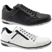 Kit 2 Sapatênis Masculino Casual Preto e Gelo com Ziper e Elástico 750 - StarFox em oferta na Magazine Luiza