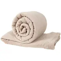 Manta Casal 100% Poliéster Jolitex - Dyuri Khaki em oferta na Magazine Luiza