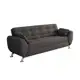 Sofá 3 Lugares Linoforte Larissa em Tecido Suede 204 cm de largura em oferta