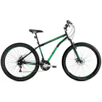 Bicicleta Aro 29 Houston Netuno com 21 Marchas - Preta/Verde em oferta na Casas Bahia