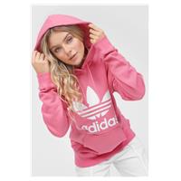 Imagem da promoção Blusa de Moletom Fechada adidas Originals Trefoil Hoody Rosa