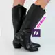 Bota Montaria Moleca Bordada Zíper Feminina - Preto em oferta