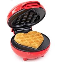 Imagem da promoção Mini Máquina de Waffle em Formato de Coração – 110v
