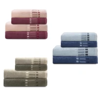 Imagem da promoção Jogo de Toalha Banho e Rosto Camesa 4 peças