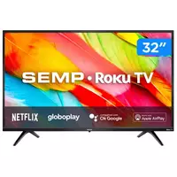 Imagem da promoção Smart TV 32” HD LED Semp R6500 Wi-Fi - 3 HDMI 1 USB