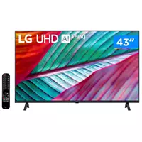 Imagem da promoção Smart TV 43” 4K Ultra HD LED LG 43UR7800PSA - AI Processor Wi-Fi Bluetooth com Alexa 3 HDMI