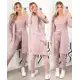 Conjunto Feminino Cardigan 3 Peças Lanzinha Inverno - amora mora em oferta