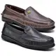 Kit 2 Sapatos Mocassim Masculino Couro Confortável Dia a Dia - MB Shoes em oferta