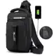 Bolsa Mochila Transversal Masculina Impermeável Multiuso - Alwy em oferta