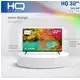 TV LED 32" HQ HD com Conversor Digital Externo 2 HDMI 2 USB e Design Slim em oferta