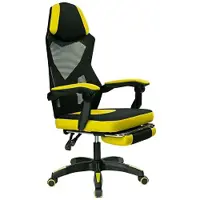Cadeira Gamer Escritório Prizi Infinity - Amarela em oferta na Casas Bahia