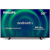 Imagem da promoção Smart TV 50" UHD 4K Philips 50PUG7406, Android TV, HDR10+, Dolby Vision, Dolby Atmos, Design Borderl