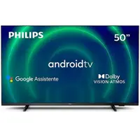 Smart TV 50" UHD 4K Philips 50PUG7406, Android TV, HDR10+, Dolby Vision, Dolby Atmos, Design Borderl em oferta na Extra
