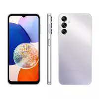 Imagem da promoção Smartphone Samsung Galaxy A14 128GB Prata 5G Octa-Core 4GB RAM 6,6" Câm. Tripla + Selfie 13MP