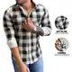 Camisa Social Masculina Manga Longa - Xadrez De Flanela - CF Confecções em oferta