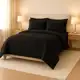 Edredom Casal Queen Aconchego Dupla Face 2,4 X 2,1 Metros Casa Dona (Preto) em oferta