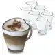 Jogo De Canecas Coração 6 Peças capuccino 240 Ml em oferta