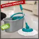 Esfregão Mop Fit Giratório 13 Litros com Cabo Inox Regulável Cesto Balde Multiuso em oferta