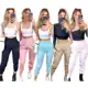 Calça moletom feminina Jogger Grossa 2024 em oferta