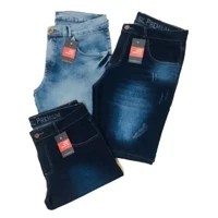 Imagem da promoção Kit 3 Bermudas Jeans Masculina Elastano Original