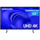 Smart TV 55” 4K UHD LED Samsung 55DU7700 - Wi-Fi Bluetooth Alexa 3 HDMI em oferta