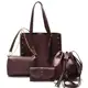 Bolsa Feminina Grande kit 4 peças em oferta