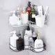 Kit 2 Suporte Prateleira Porta Shampoo de Canto Com Adesivo Organizador Mult Preto/Branco em oferta