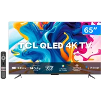 Imagem da promoção Smart TV 65” 4K Ultra HD QLED TCL 65C645 - Wi-Fi Bluetooth Google Assistente 3 HDMI 1 USB