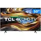 Smart TV 50" 4K UHD LED TCL 50P755 Wi-Fi Bluetooth 3 HDMI 1 USB em oferta