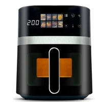 Imagem da promoção Air Fryer Fritadeira Elétrica Digital Extream 5,5L Preto e Prata, 127v