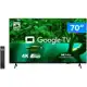 Smart TV 70” 4K UHD D-LED Philips Série 7408 VA - Wi-Fi Bluetooth Google Assistente 4 HDMI 2 USB em oferta