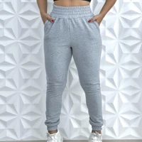 Imagem da promoção Calça Jogger Moletom Feminina Bolso Flanelada Inverno