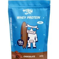 Imagem da promoção +Mu Whey Concentrado Sabor Chocolate 18g Proteina - Refil 900g