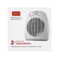 Imagem da promoção Aquecedor Termoventilador Mondial A-08 Portátil