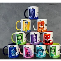 Imagem da promoção Caneca Personalizada Copo Xícara de Porcelana Cerâmica Divertirmente 2 Todas emoções Alça Colorida