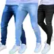 Kit 3 Calça Jeans Skinny Masculina Com Lycra Estica Muito Nf em oferta