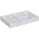 Bandeja Organizadora de Bijuteria com Divisórias, Metaltru, Branco em oferta