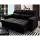Sofá Retrátil/reclinável Verona 1,80m Velut Preto C/ Molas em oferta
