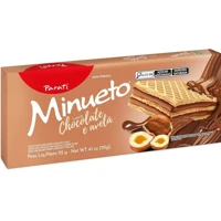 Imagem da promoção Biscoito Wafer Parati Minueto sabor Chocolate e Avelã 115g